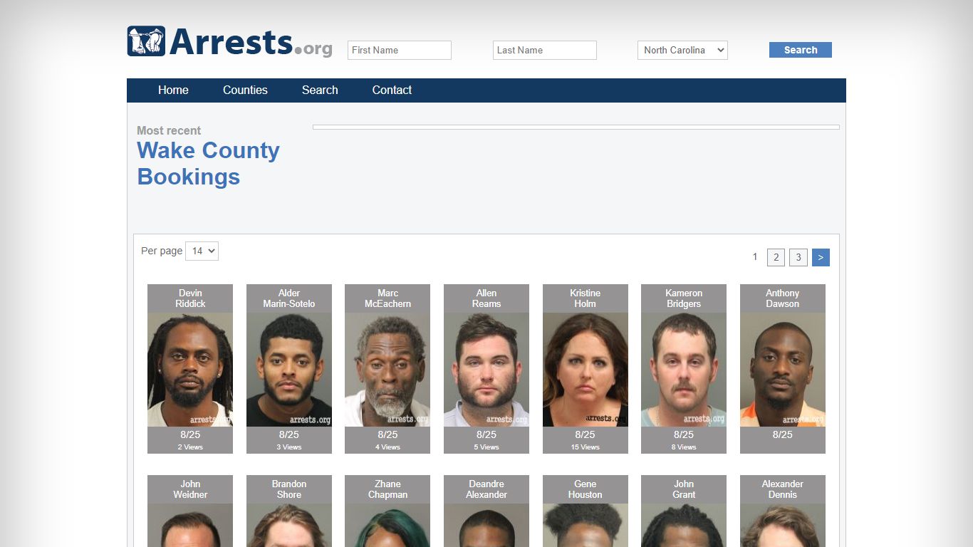 Wake County Arrests and Inmate Search